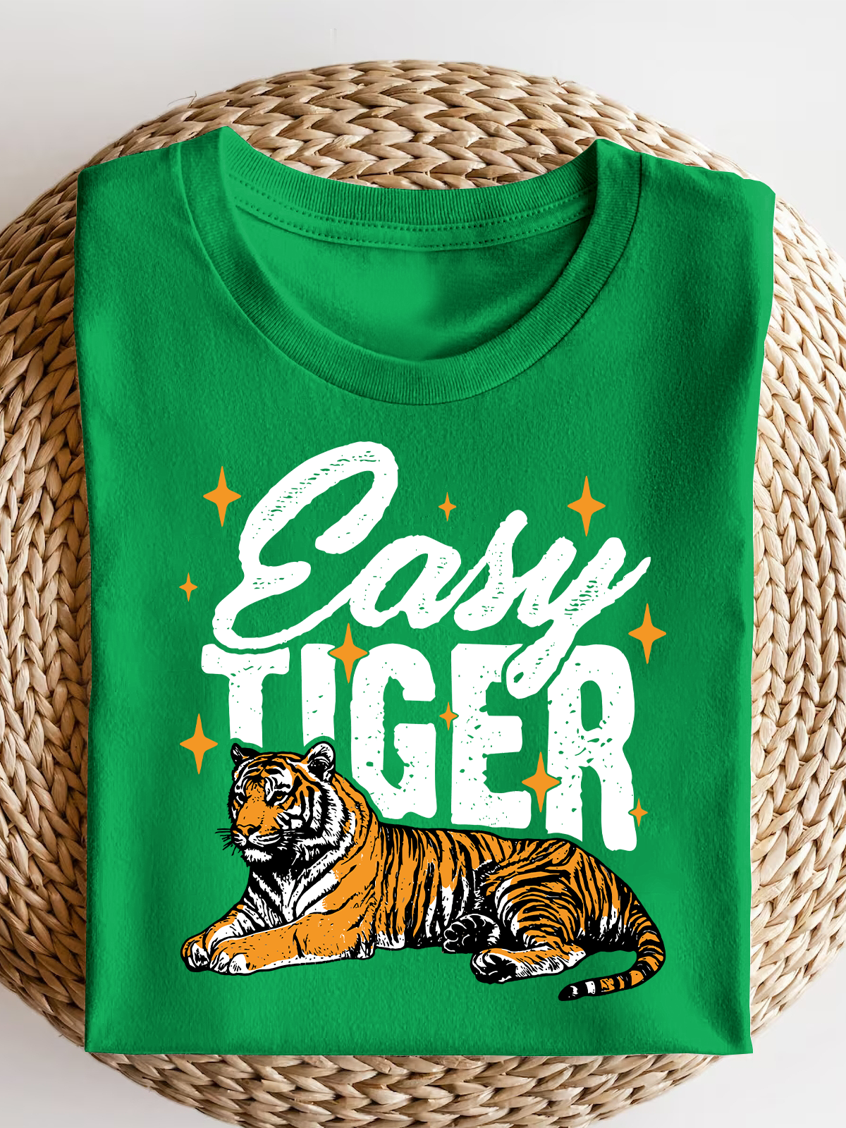 Easy Tiger Funny Short Sleeves Tee