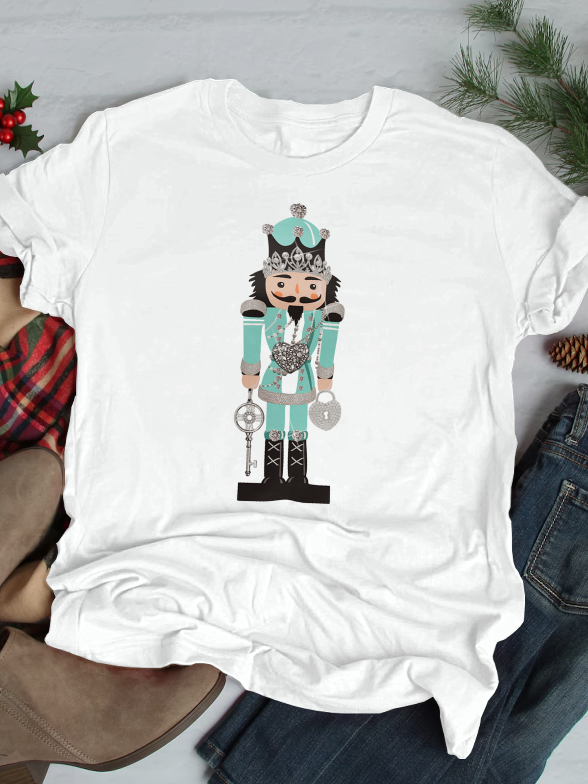 Nutcracker Graphic Short Sleeves Tee