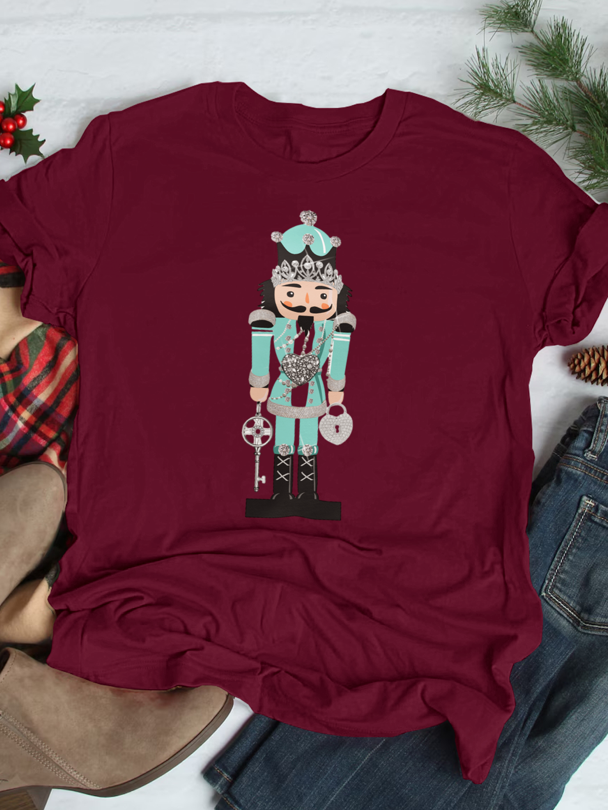 Nutcracker Graphic Short Sleeves Tee